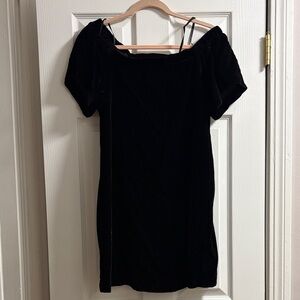 LOFT Black Mini Dress